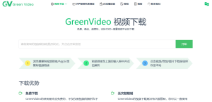 GreenVideo|1000+平台短视频免费下载神器:无需登录,高清无水印【在线工具】-精淘创业网